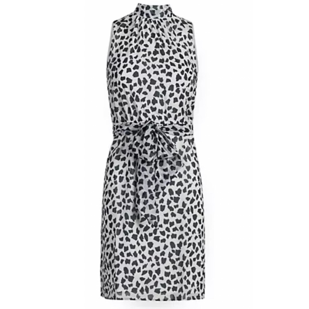 Sweet Pea Animal Print Halter Dress